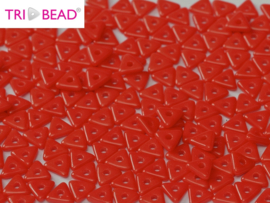 Tri-bead Opaque Red, per 5 gram (±140 stuks)