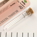 TBN-004e Tulip rijgnaald/beading needle #12: 0,35x47,5mm, per set van 2