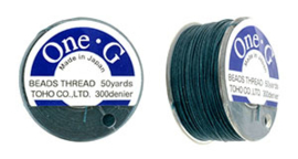 PT-50-22 TOHO One-G Thread 50 Yard Deep Green, per rol van 45 meter