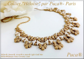 Ketting 'Héloise', ontwerp Puca, met o.a. Helios, Amos, Arcos, Samos