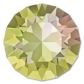 #1088 39ss Crystal Luminous Green foiled, per 2 stuks