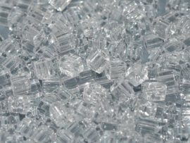 Miyuki Cube Beads 4mm Crystal