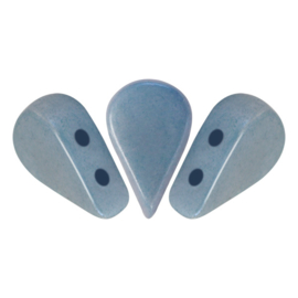 Amos® par Puca® Opaque Blue Ceramic Look, per 25 stuks