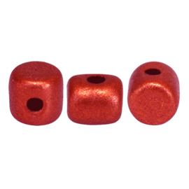 Minos® par Puca® Red Metallic Mat, per 100 stuks