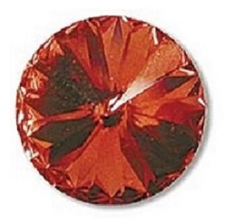 Swarovski #1122 10,75mm/47ss Rivoli Padparadscha, foiled, per stuk