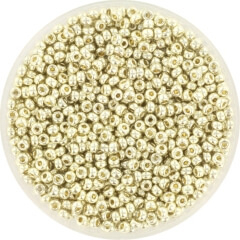 11-4201 Miyuki Rocailles 11/0 Duracoat Galvanized Silver, 10g (±1100st)