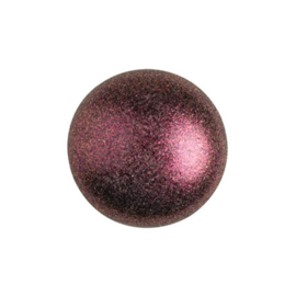 Cabochon par Puca® 14mm Metallic Mat Dark Violet