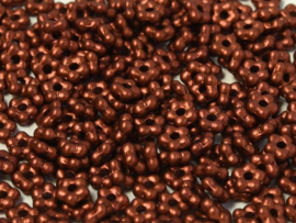 Flower Beads 5mm Copper 25x