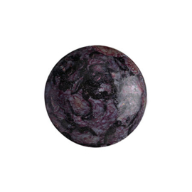 Cabochon par Puca® 14mm Spotted Mat Violet