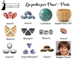 Czech Beads Perles par Puca