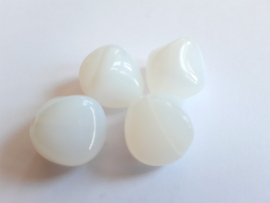 Fancy Shape Bead 24x26mm Alabaster