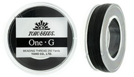 PT-250-2 TOHO One-G Thread  Zwart ±228m, per rol