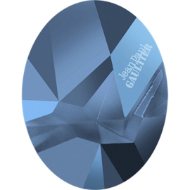 Swarovski #4920 Kaputt Oval JP Gaultier LOGO, 29mm Crystal Metallic Blue, per stuk