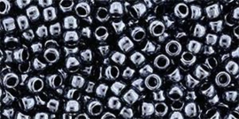TR-11-0081 TOHO Rocaille 11/0  Metallic Hematite, 10g
