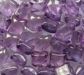 Wibeduo Crystal Lila Vega Luster, 15 stuks