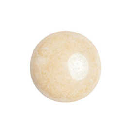 Cabochon par Puca® 14mm Ceramic Look Opaque Beige