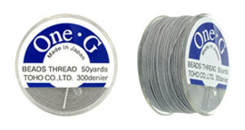 PT-50-14 TOHO One-G Thread 50 Yard Lt Gray, per rol van 45 meter