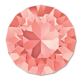 #1088 39ss Rose Peach foiled, per 2 stuks