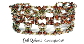 Deb Roberti armband/cuff 'Candlelight'