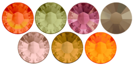 Swarovski #2038/HF XILION Rose Hotfix 7,17mm/SS34, per 2 stuks