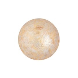 Cabochon par Puca® 14mm Spotted Ivory