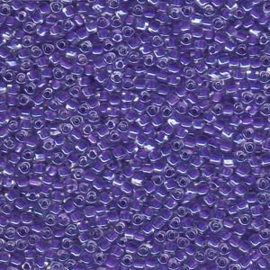 TR10-1123 Miyuki 10/0 Triangle Color-Lined Purple, per 10 gram
