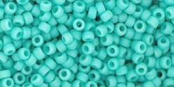 TR-11-0055F TOHO 11/0 Opaque-Frosted Turquoise, per 10 gram