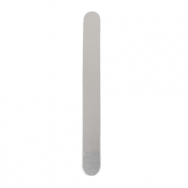 aluminium strip 153x26x1mm, per stuk