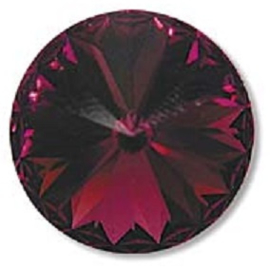 Swarovski #1122 12mm Amethyst, foiled, per stuk