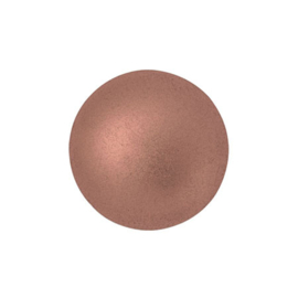 Cabochon par Puca® 14mm Copper Gold Mat