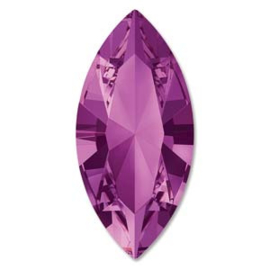 Swarovski #4228 Navette 15x7mm Amethyst foiled, per stuk