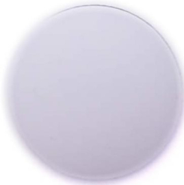 LunaSoft Cabochon 24mm Chalk White, per stuk