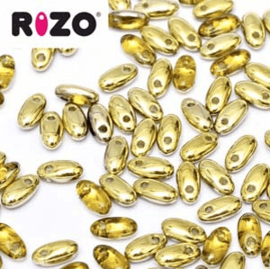 10g/±145st Rizo Beads Topaz Amber