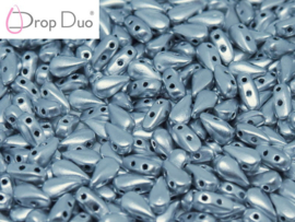 DropDuo 3x6mm Aluminium Silver