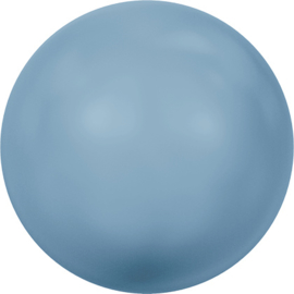 Swarovski #5810 Round Pearl 4mm Turquoise, per 20 stuks