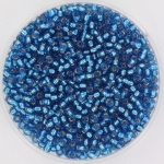 11-0025 Miyuki Rocaille 11/0 Silverlined Capri Blue
