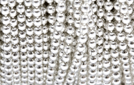 Ballchain bolletjesketting 1,5mm mat oudzilverkleur, vanaf 10cm