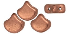 PBGIN-K0178 Matubo Ginko/Gingko Leaf Matte Metallic Bronze Copper, per 5 gram