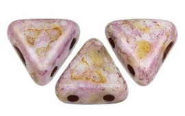 Kheops par Puca Opaque Mix Rose Gold Ceramic Look, per 35 stuks