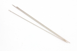 Kralen naalden extra lang, 0.4mm dik, 79mm lang, per 10 stuks