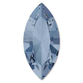 Swarovski #4228 Navette 15x7mm Denim Blue foiled, per stuk