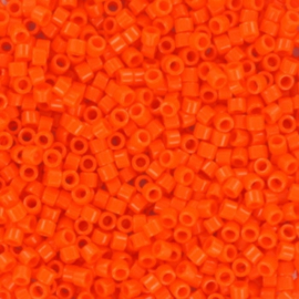 DB0722 Miyuki Delica 11/0 Opaque Orange, per 1 gram