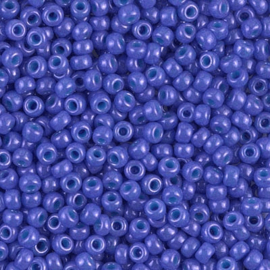 8-1477 Miyuki rocailles 8/0 Dyed Opaque Bright Purple, 10g