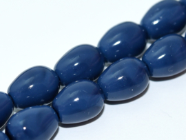 Czech Drops 8x11mm Baltic Blue