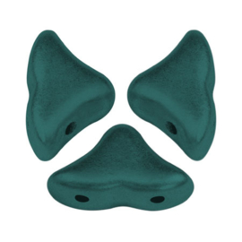 Helios® par Puca® Metallic Mat Green Turquoise, per 20 stuks