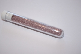 Beads doorzichtig licht  paars  0,5 mm