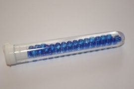 Beads blauw  4  mm