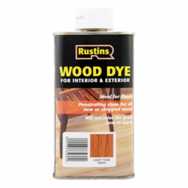 Wood dye.