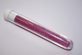 Beads  donker paars doorzichtig   1  mm
