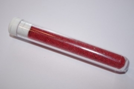 Beads rood doorzichtig   0,5 mm